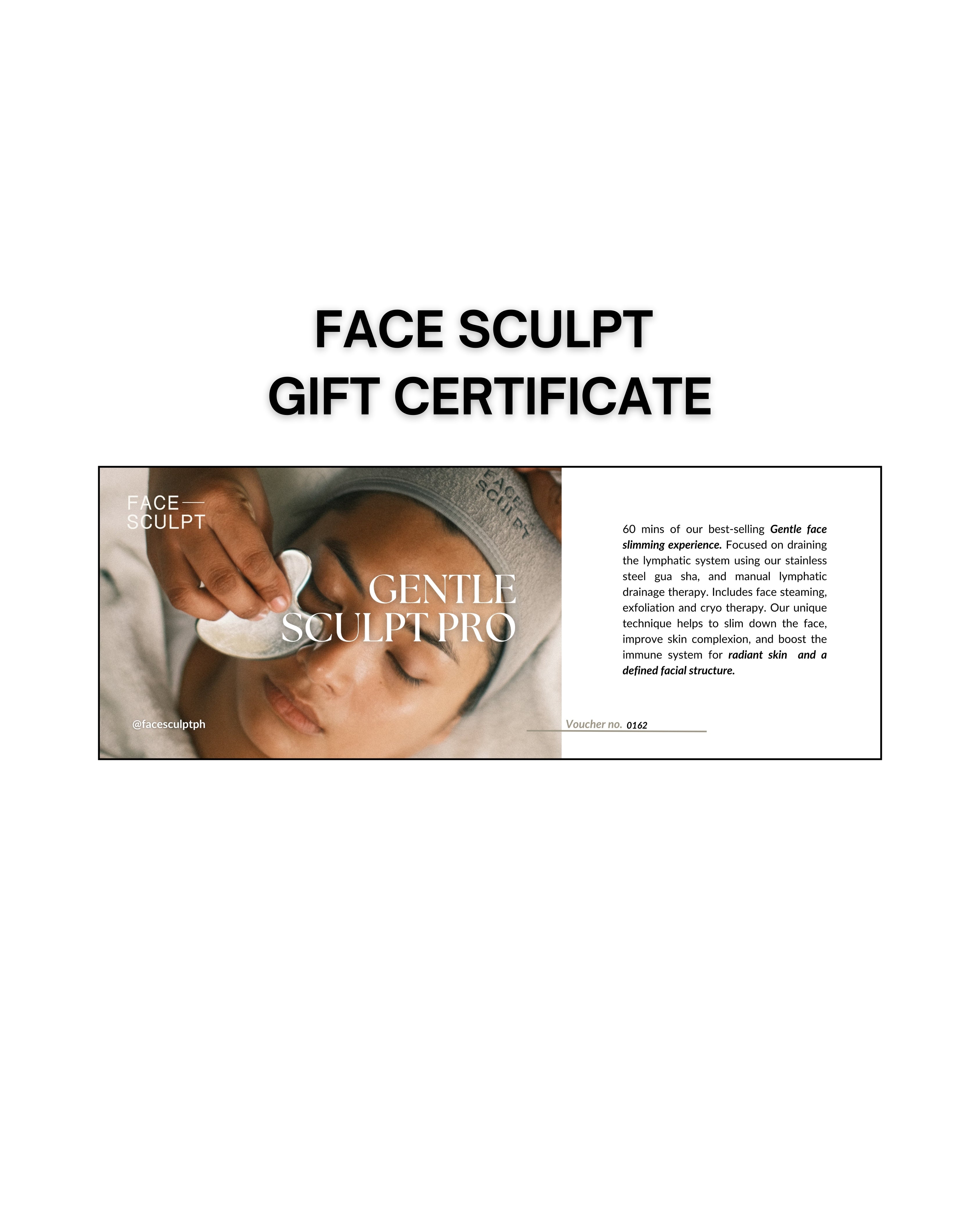 Face Sculpt Gift Certificate